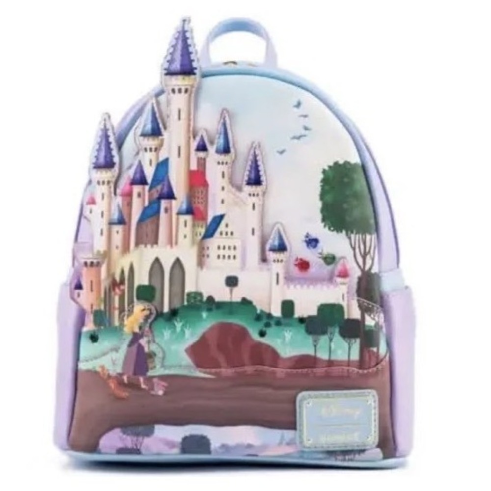 Loungefly Disney Sleeping Beauty Castle‎ Mini Backpack